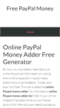 Mobile Screenshot of freegmoney.com